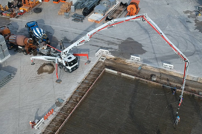 Liebherr Powerbloc proves its value in concrete pumping